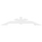 Ekena Millwork Vanguard Architectural Grade PVC Gable Bracket, 96"W x 20"H x 2"D x 6"F, 5/12 Pitch GBP096X20X0206VAN00 - alternate 4